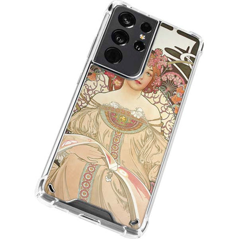 Alphonse Mucha Reverie 1897 Galaxy S21 Ultra 5G Clear Case