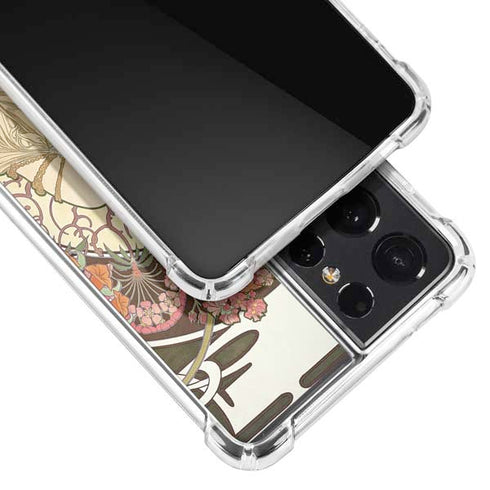 Alphonse Mucha Reverie 1897 Galaxy S21 Ultra 5G Clear Case