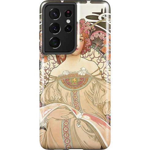 Alphonse Mucha Reverie 1897 Galaxy S21 Ultra 5G Pro Case
