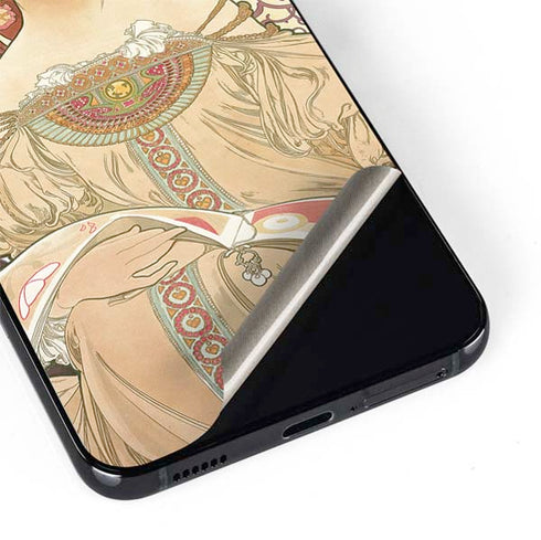 Alphonse Mucha Reverie 1897 Galaxy S22 Skin
