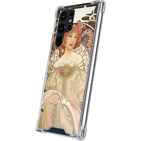 Alphonse Mucha Reverie 1897 Galaxy S22 Ultra Clear Case
