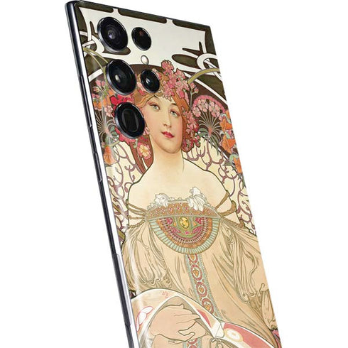 Alphonse Mucha Reverie 1897 Galaxy S22 Ultra Skin