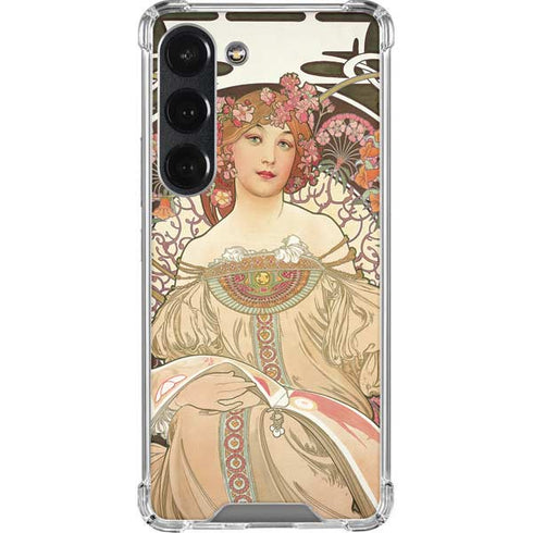 Alphonse Mucha Reverie 1897 Galaxy S23 Clear Case