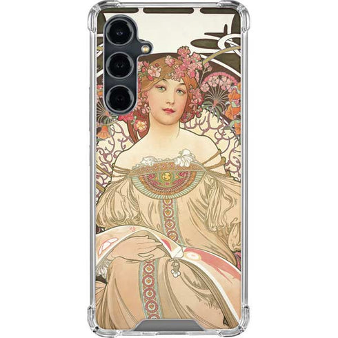 Alphonse Mucha Reverie 1897 Galaxy S23 FE Clear Case