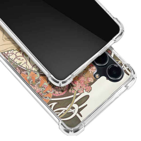 Alphonse Mucha Reverie 1897 Galaxy S23 FE Clear Case