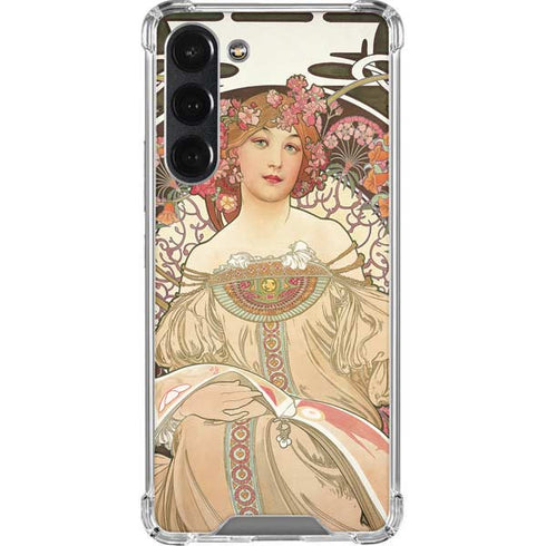 Alphonse Mucha Reverie 1897 Galaxy S23 Plus Clear Case