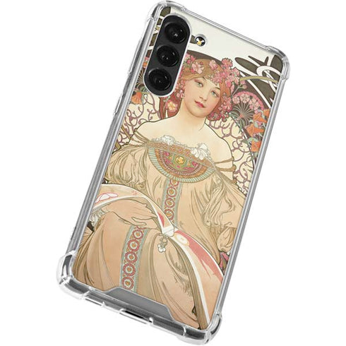 Alphonse Mucha Reverie 1897 Galaxy S23 Plus Clear Case