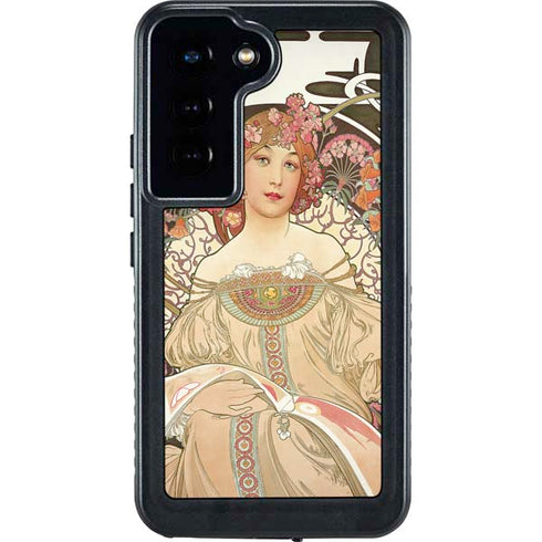 Alphonse Mucha Reverie 1897 Galaxy S23 Waterproof Case