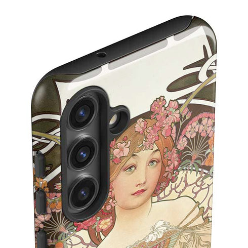 Alphonse Mucha Reverie 1897 Galaxy S24 Plus Impact Case
