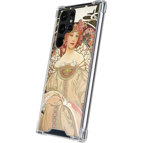 Alphonse Mucha Reverie 1897 Galaxy S24 Ultra Clear Case