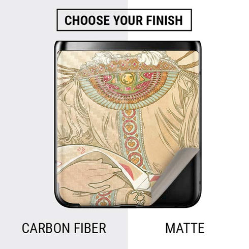 Alphonse Mucha Reverie 1897 Galaxy Z Flip Skin