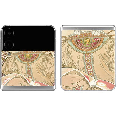 Alphonse Mucha Reverie 1897 Galaxy Z Flip4 5G Skin