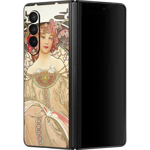 Alphonse Mucha Reverie 1897 Galaxy Z Fold3 5G Skin