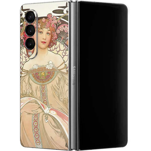 Alphonse Mucha Reverie 1897 Galaxy Z Fold4 5G Skin