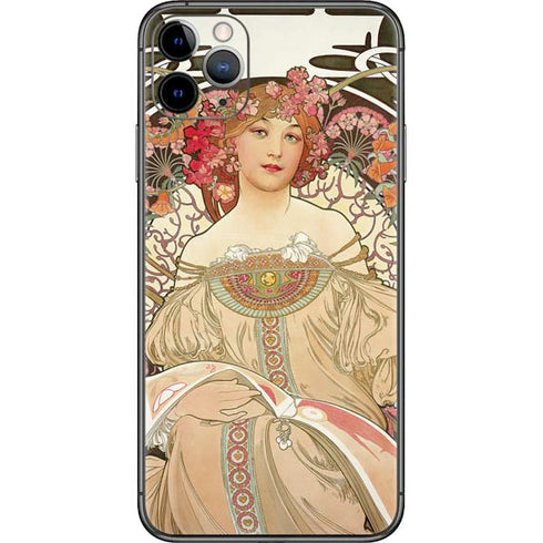 Alphonse Mucha Reverie 1897 iPhone 11 Pro Max Skin