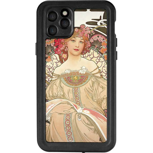 Alphonse Mucha Reverie 1897 iPhone 11 Pro Max Waterproof Case