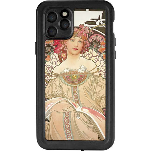 Alphonse Mucha Reverie 1897 iPhone 11 Pro Waterproof Case
