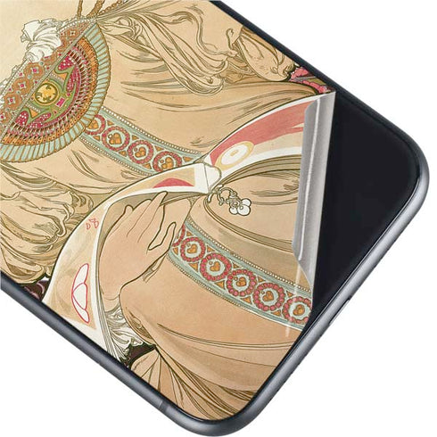 Alphonse Mucha Reverie 1897 iPhone 11 Skin