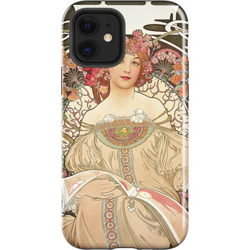 Alphonse Mucha Reverie 1897 iPhone 12 Impact Case