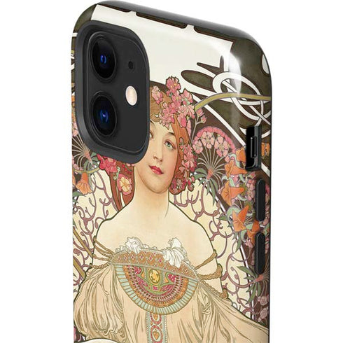 Alphonse Mucha Reverie 1897 iPhone 12 Impact Case