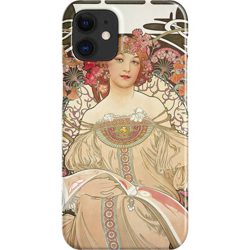 Alphonse Mucha Reverie 1897 iPhone 12 Mini Lite Case