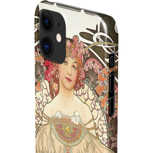 Alphonse Mucha Reverie 1897 iPhone 12 Mini Lite Case