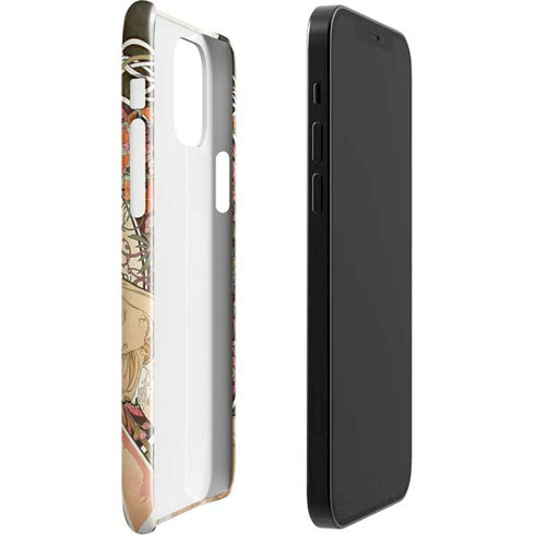 Alphonse Mucha Reverie 1897 iPhone 12 Mini Lite Case