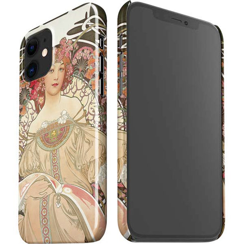 Alphonse Mucha Reverie 1897 iPhone 12 Mini Lite Case