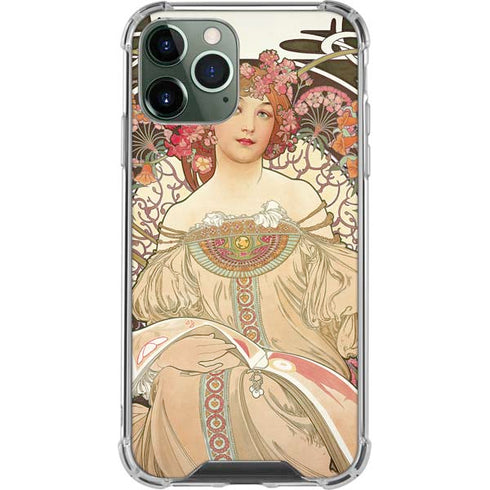 Alphonse Mucha Reverie 1897 iPhone 12 Pro Max Clear Case