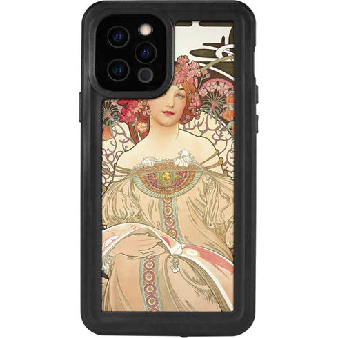 Alphonse Mucha Reverie 1897 iPhone 12 Pro Waterproof Case