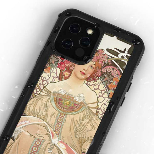 Alphonse Mucha Reverie 1897 iPhone 12 Pro Waterproof Case