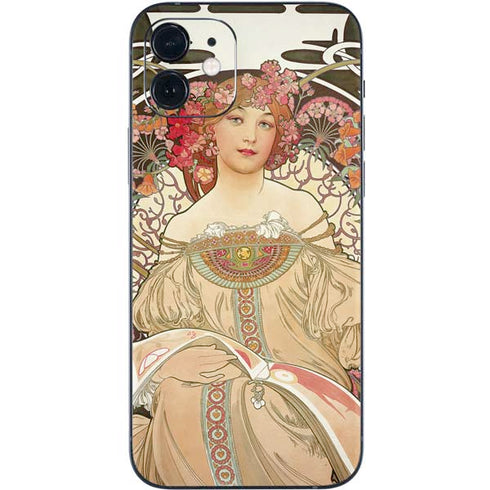 Alphonse Mucha Reverie 1897 iPhone 12 Skin