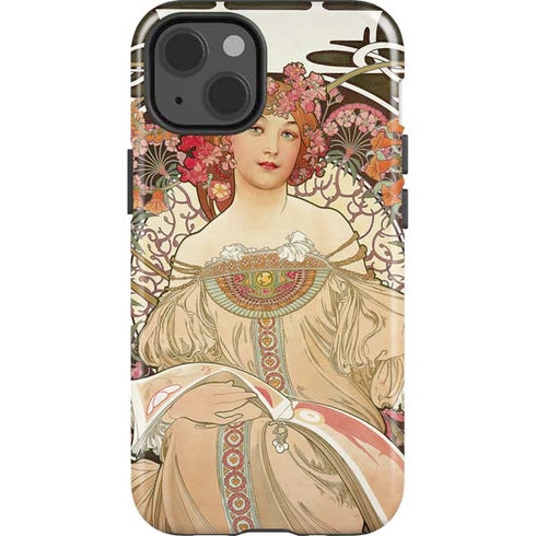 Alphonse Mucha Reverie 1897 iPhone 13 Impact Case