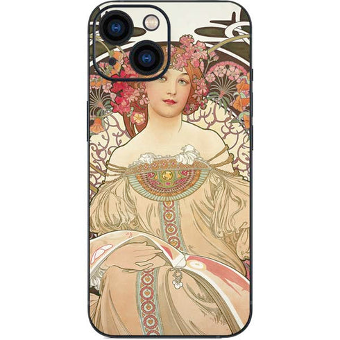 Alphonse Mucha Reverie 1897 iPhone 13 Mini Skin