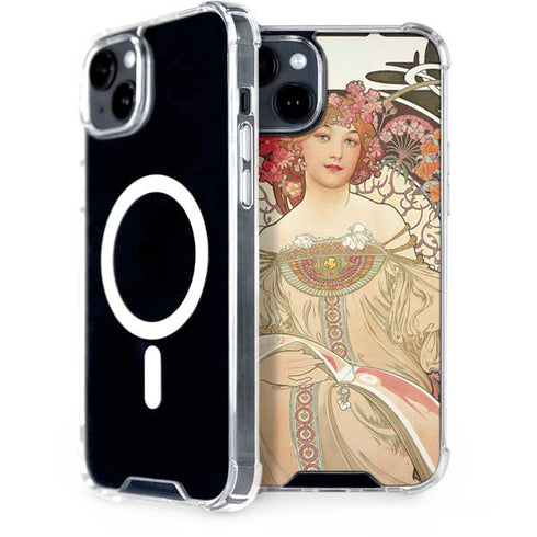 Alphonse Mucha Reverie 1897 iPhone 14 MagSafe Case