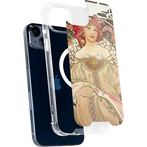 Alphonse Mucha Reverie 1897 iPhone 14 Plus MagSafe Case