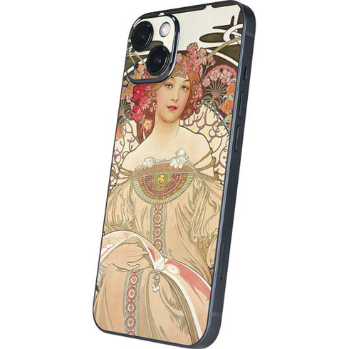 Alphonse Mucha Reverie 1897 iPhone 15 Plus Skin