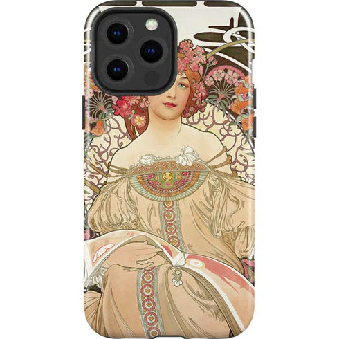 Alphonse Mucha Reverie 1897 iPhone 15 Pro Max Impact Case