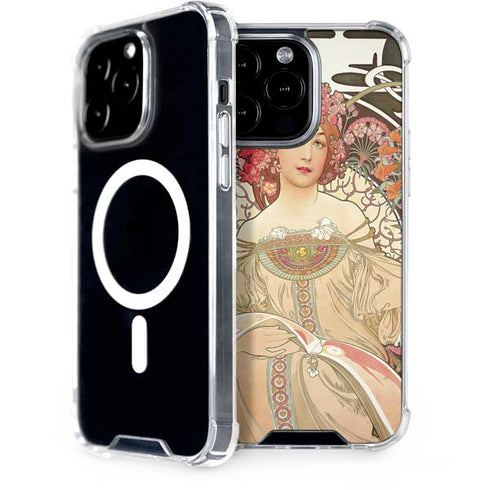 Alphonse Mucha Reverie 1897 iPhone 14 Pro Max MagSafe Case
