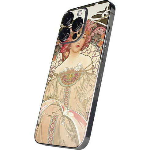 Alphonse Mucha Reverie 1897 iPhone 14 Pro Max Skin