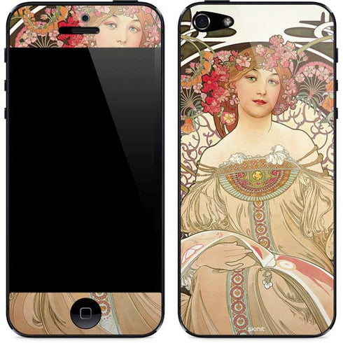 Alphonse Mucha Reverie 1897 iPhone 5/5s/5SE Skin
