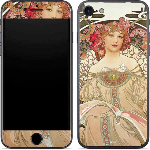 Alphonse Mucha Reverie 1897 iPhone 7 Skin