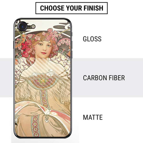 Alphonse Mucha Reverie 1897 iPhone SE (2nd & 3rd Gen) Skin