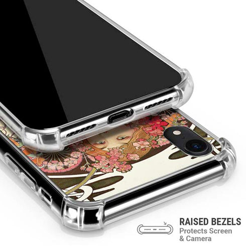 Alphonse Mucha Reverie 1897 iPhone XR Clear Case
