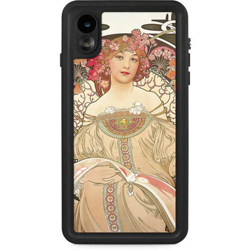Alphonse Mucha Reverie 1897 iPhone XR Waterproof Case