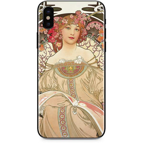 Alphonse Mucha Reverie 1897 iPhone XS Skin