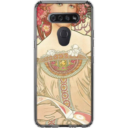 Alphonse Mucha Reverie 1897 LG K51/Q51 Clear Case