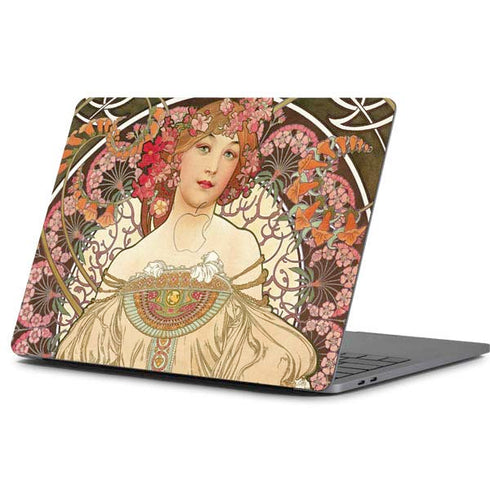Alphonse Mucha Reverie 1897 Apple MacBook Pro 13-inch Skin