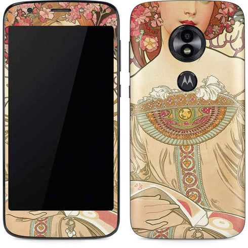 Alphonse Mucha Reverie 1897 Moto E5 Play Skin