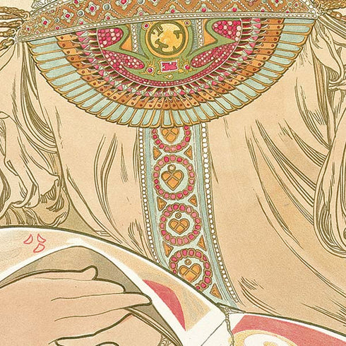 Alphonse Mucha Reverie 1897 Moto E5 Play Skin